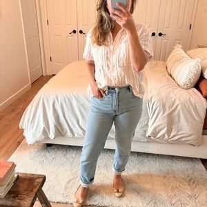 Madewell short sleeve shirt